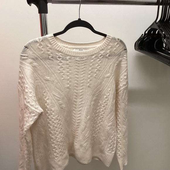 Women’s Size Small Cashmere Sweater Cable Knit - Picture 1 of 3
